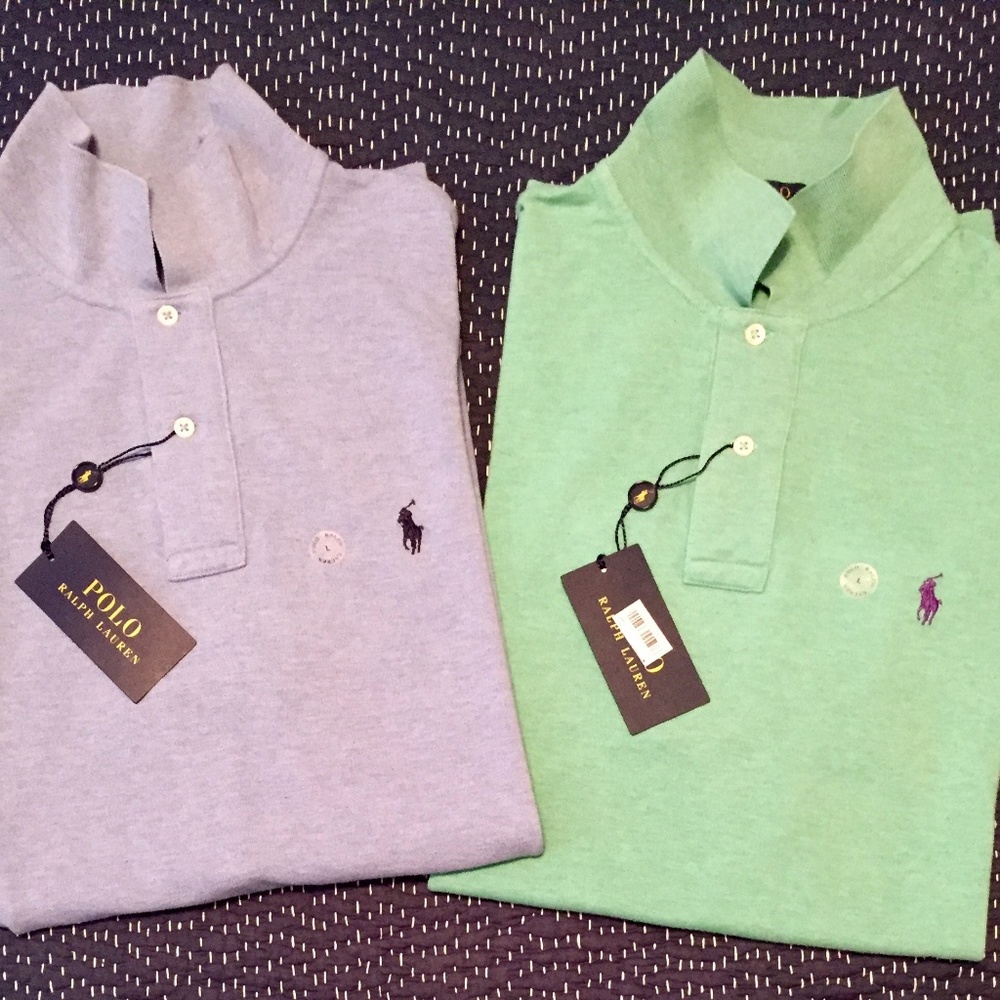 Bundle Set of 2 Brand New Ralph Lauren Polo Shirts